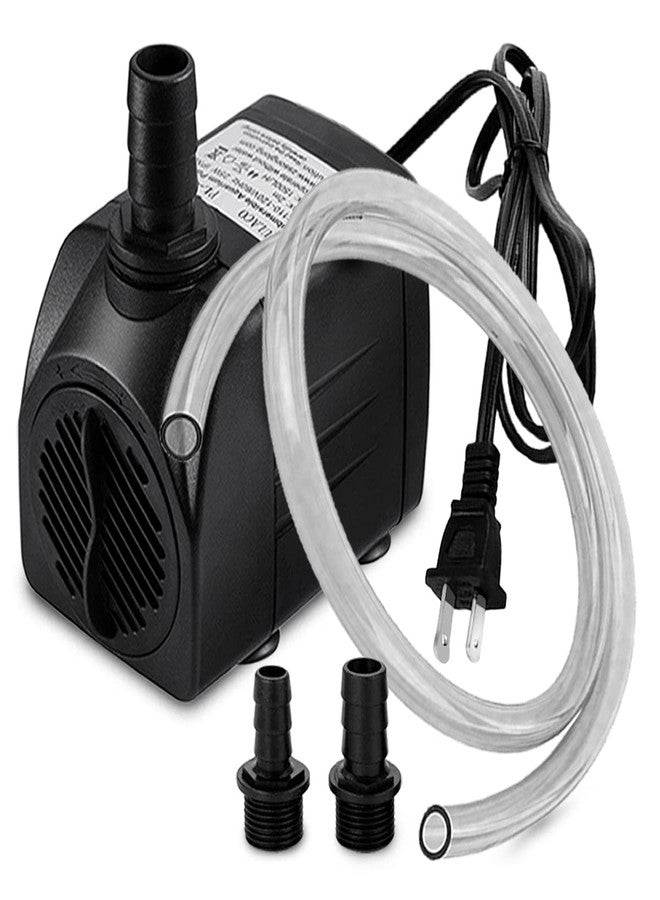 PULACO 400GPH Submersible Pump with 5 ft Tubing, (1500L/H 25W) durable fountain water pump for Pond Fountain, Aquariums Fish Tank, Statuary, Hydroponics - Image 1